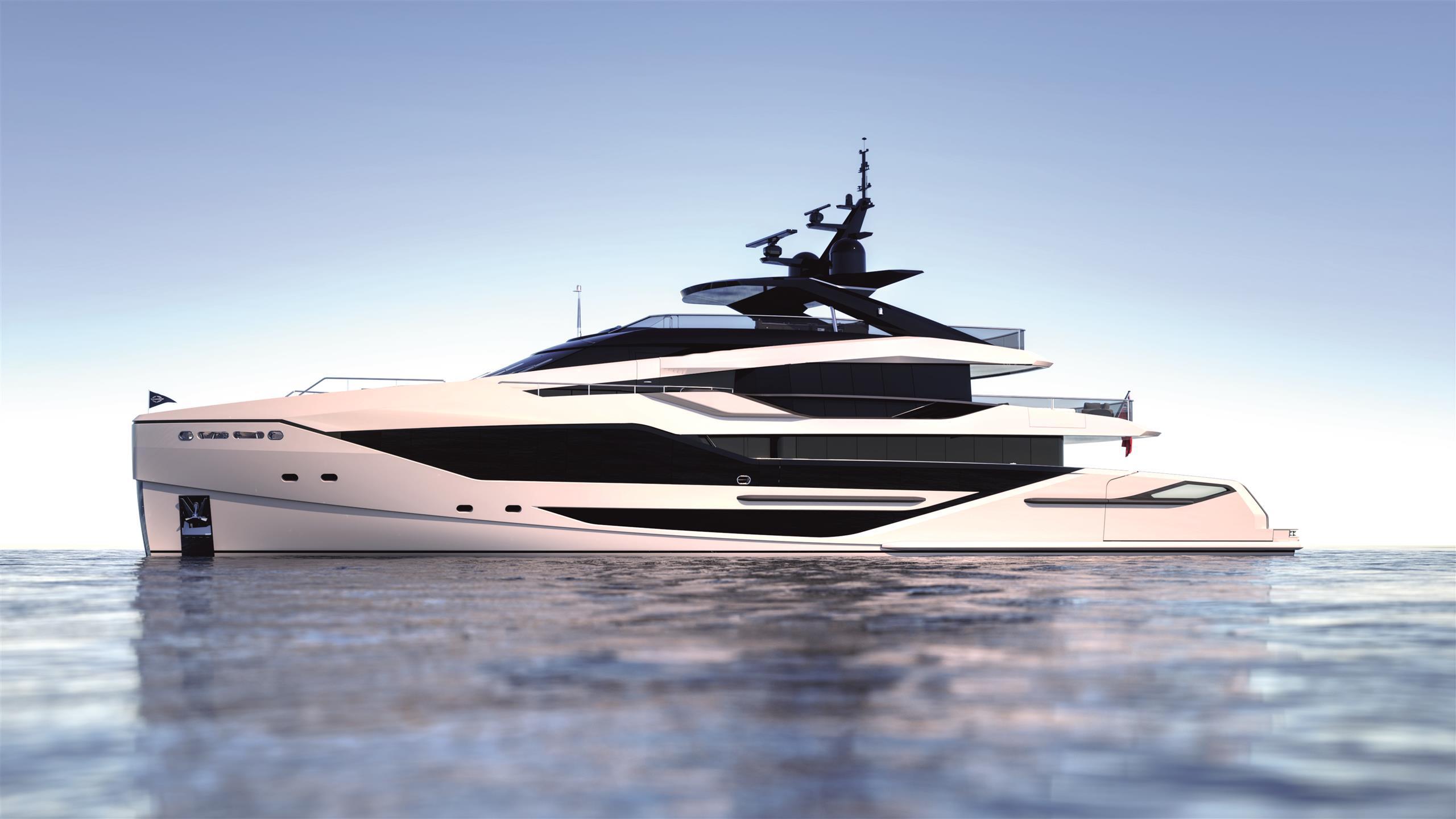 sunseeker reveals new tri deck semi displacement superyacht the spectacular ocean 460 6337a6a4b9774